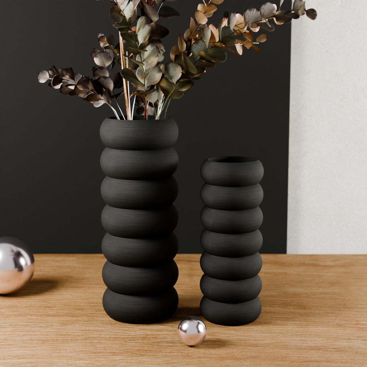 Stacked Vase-Vase-Parc Decor