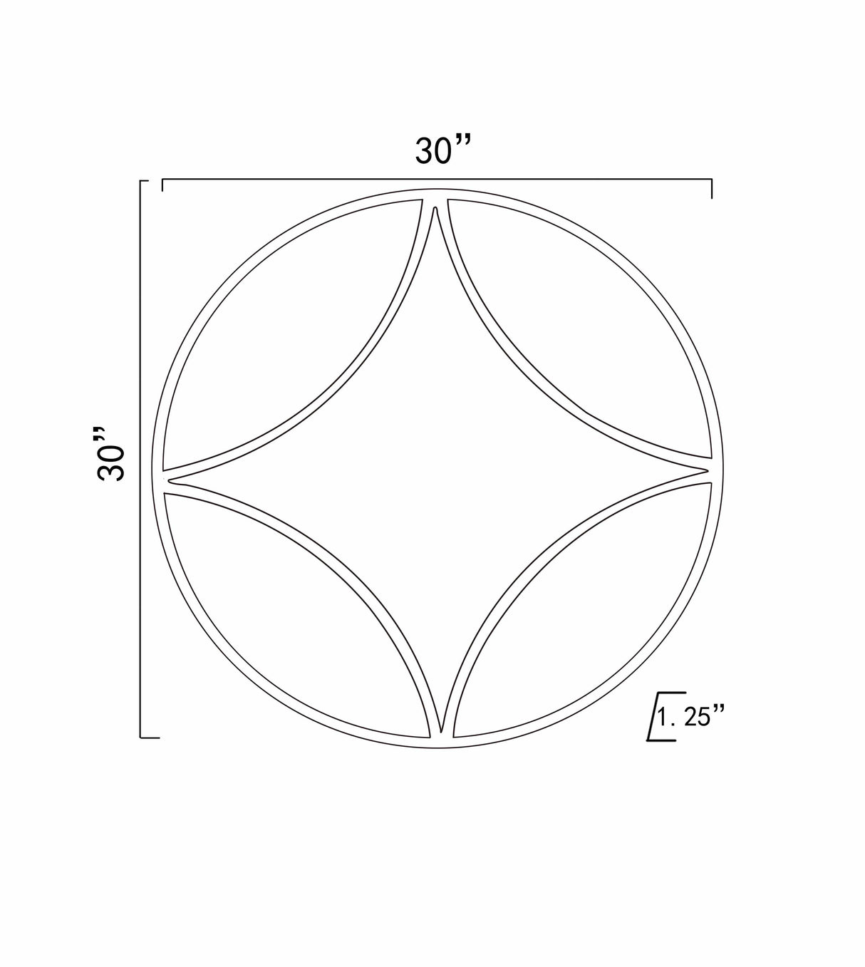 Stallings Mirror - Clearance-Mirrors-Parc Decor