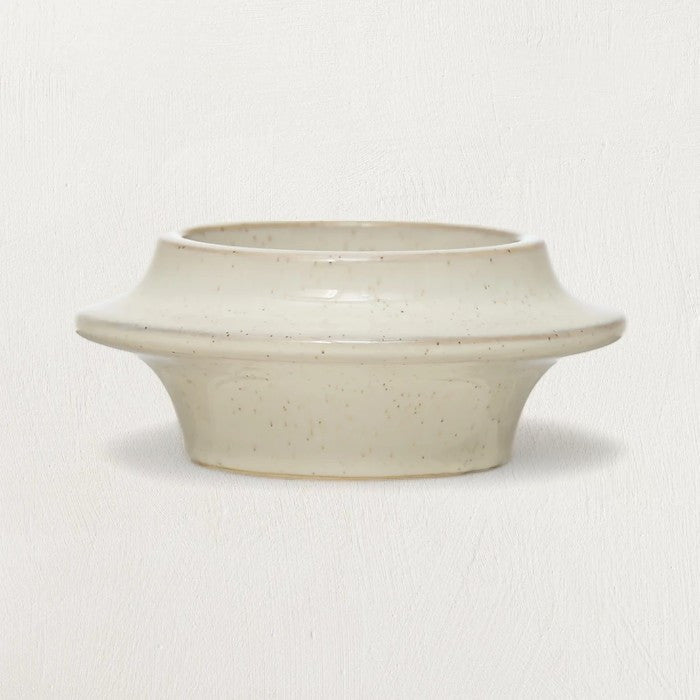 Stoneware Tea Light / Pillar Candle Holder-Candles and Candle Accessories-Parc Decor