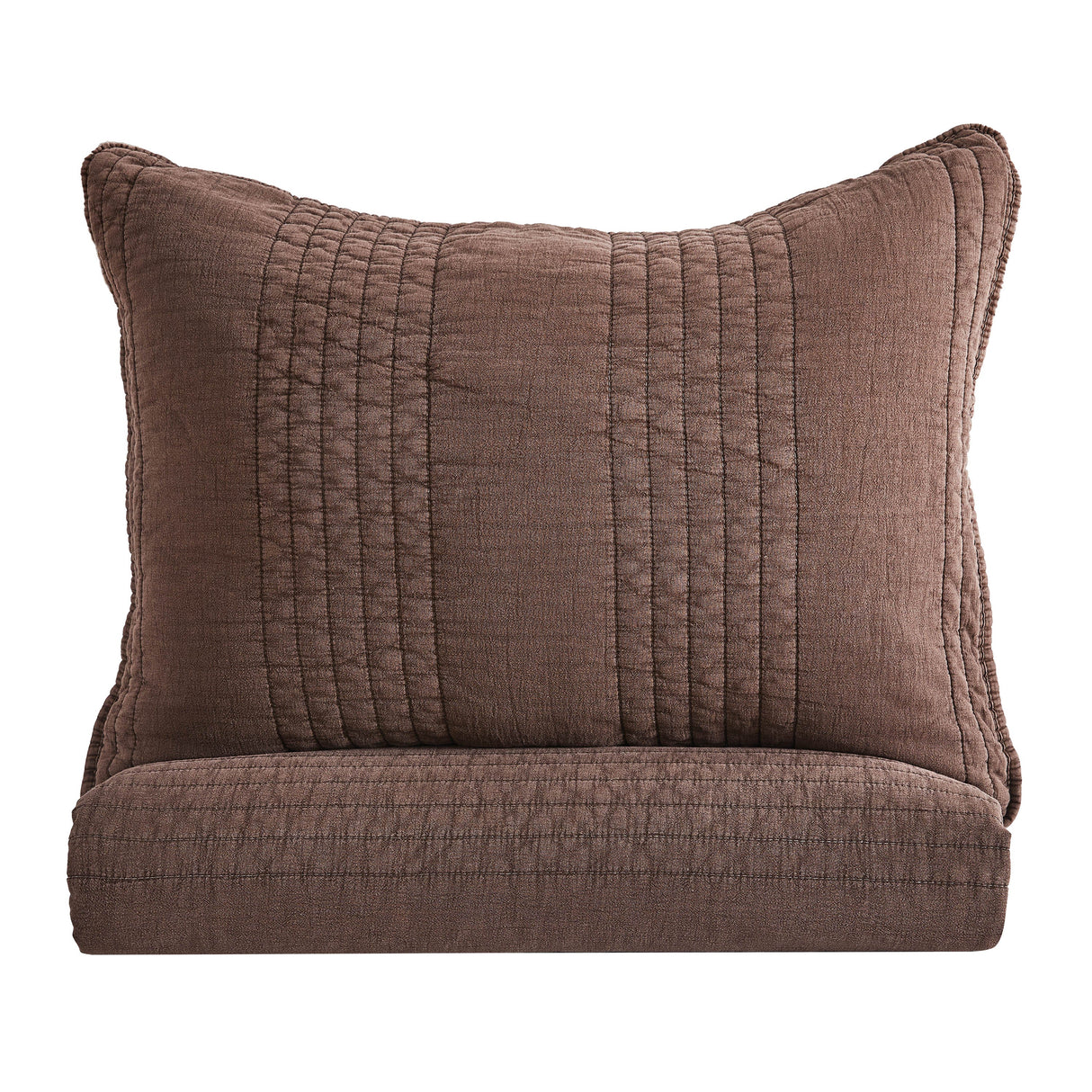 Stonewashed Cotton Quilt Set