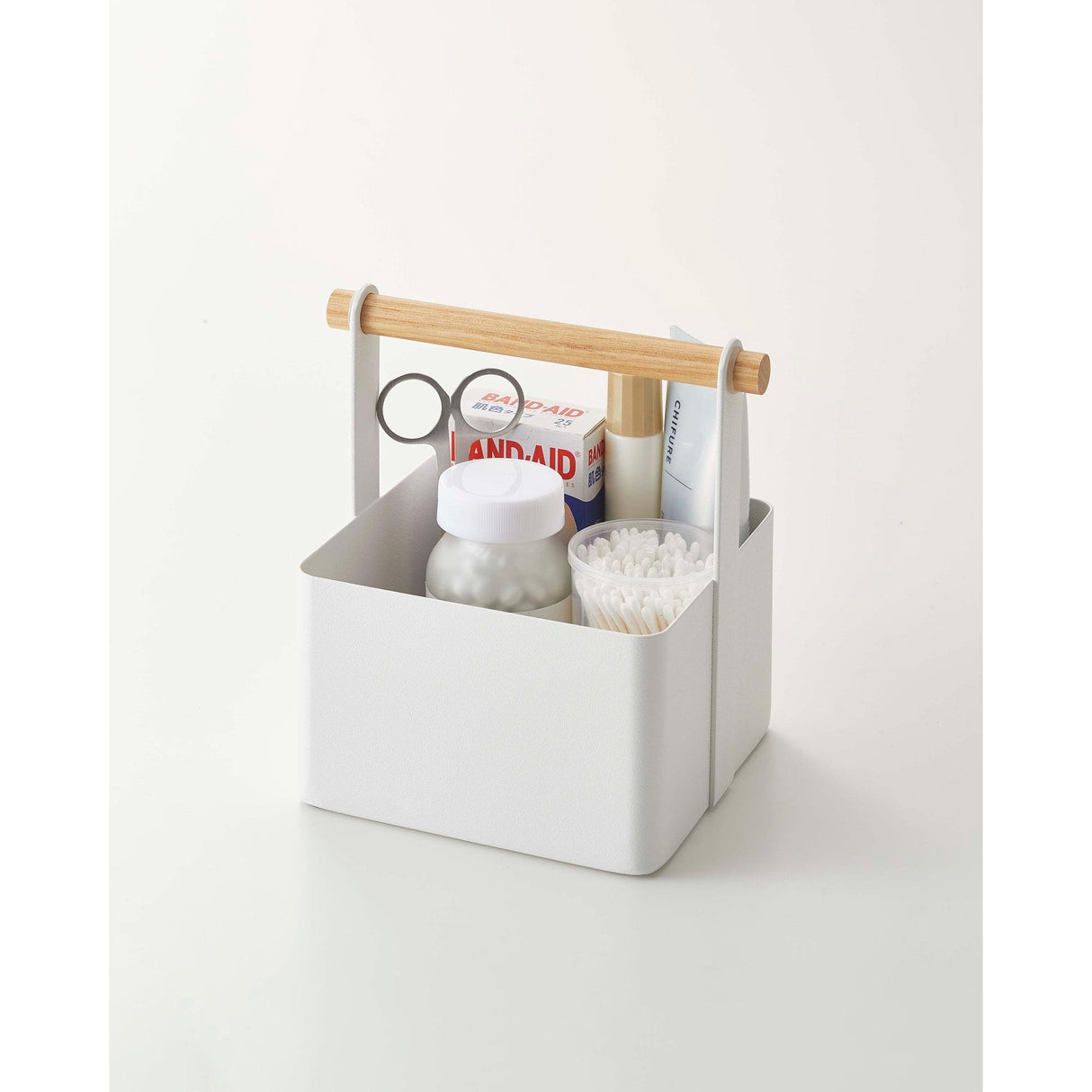 Storage Caddy - Small - Steel + Wood