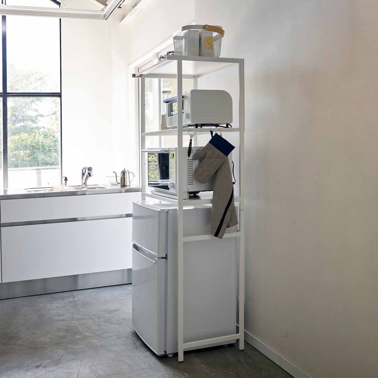 Storage Rack - 67-Inch (Fridge) (67" H) - Steel