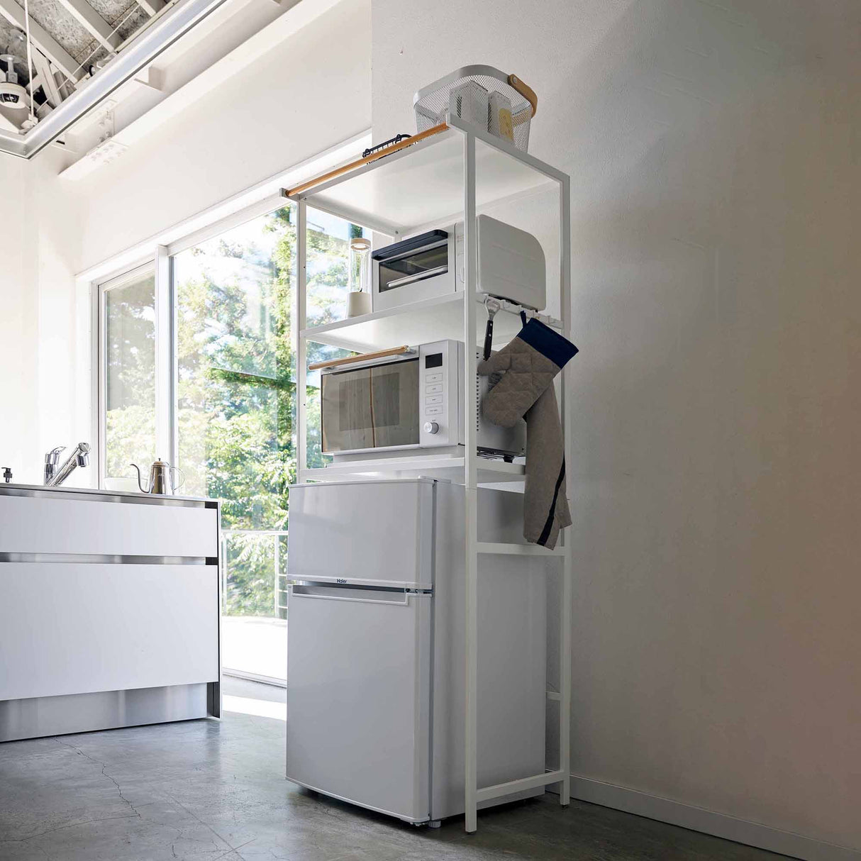 Storage Rack - 67-Inch (Fridge) (67" H) - Steel