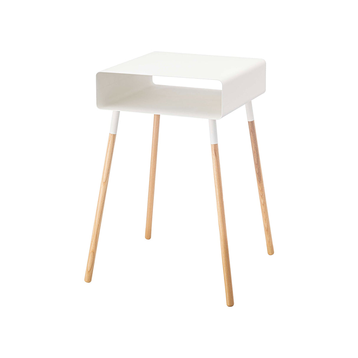 Storage Table - Tall (23" H) - Steel + Wood