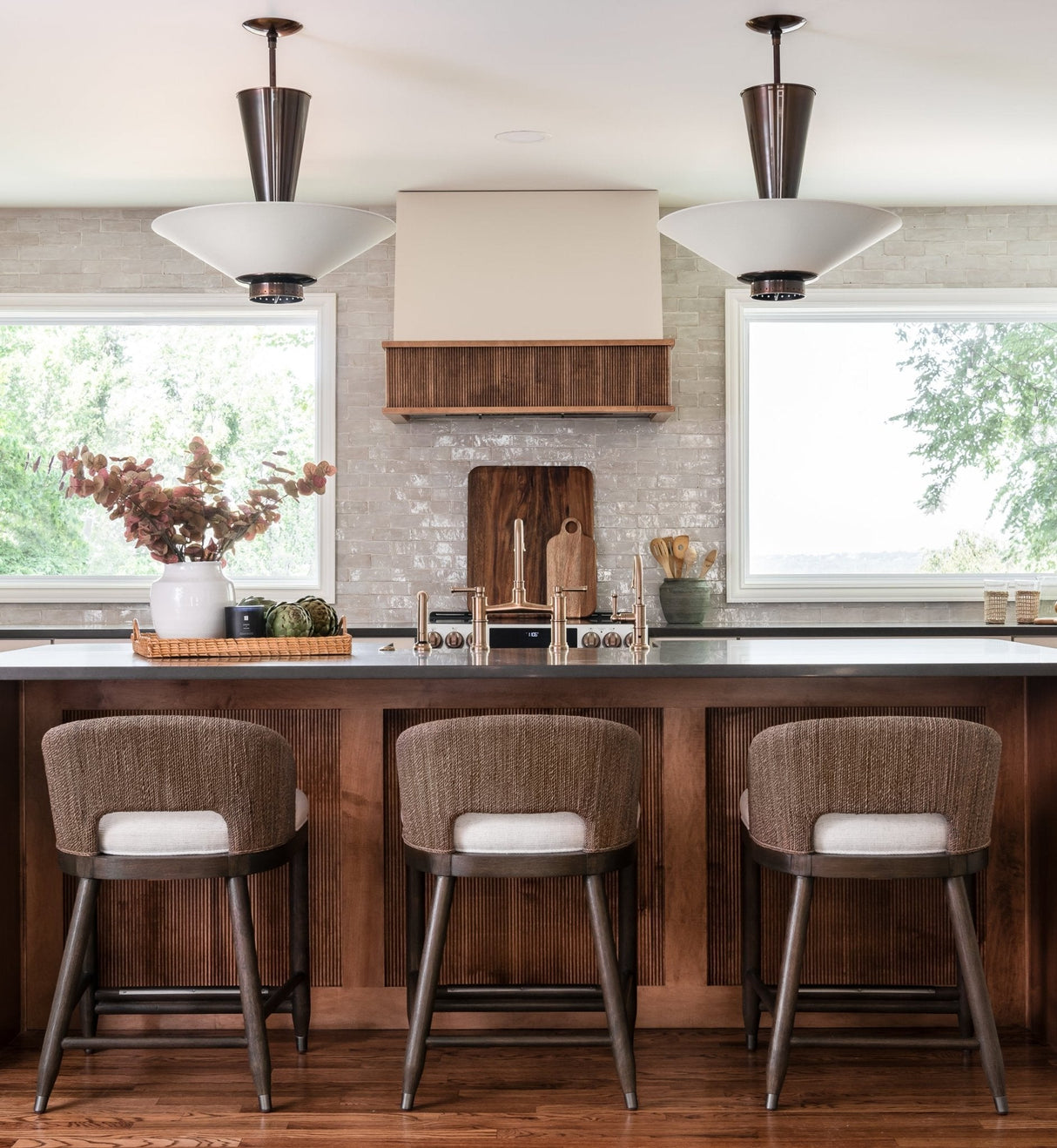 Suar Wood Rectangular Appetizer Tray / Cheese Board - Long-Boards-Parc Decor