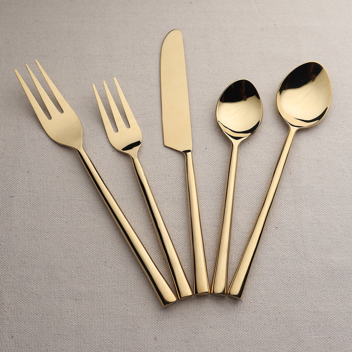 Sundance PVD 5 Pc. Flatware Set-flatware set-Parc Decor