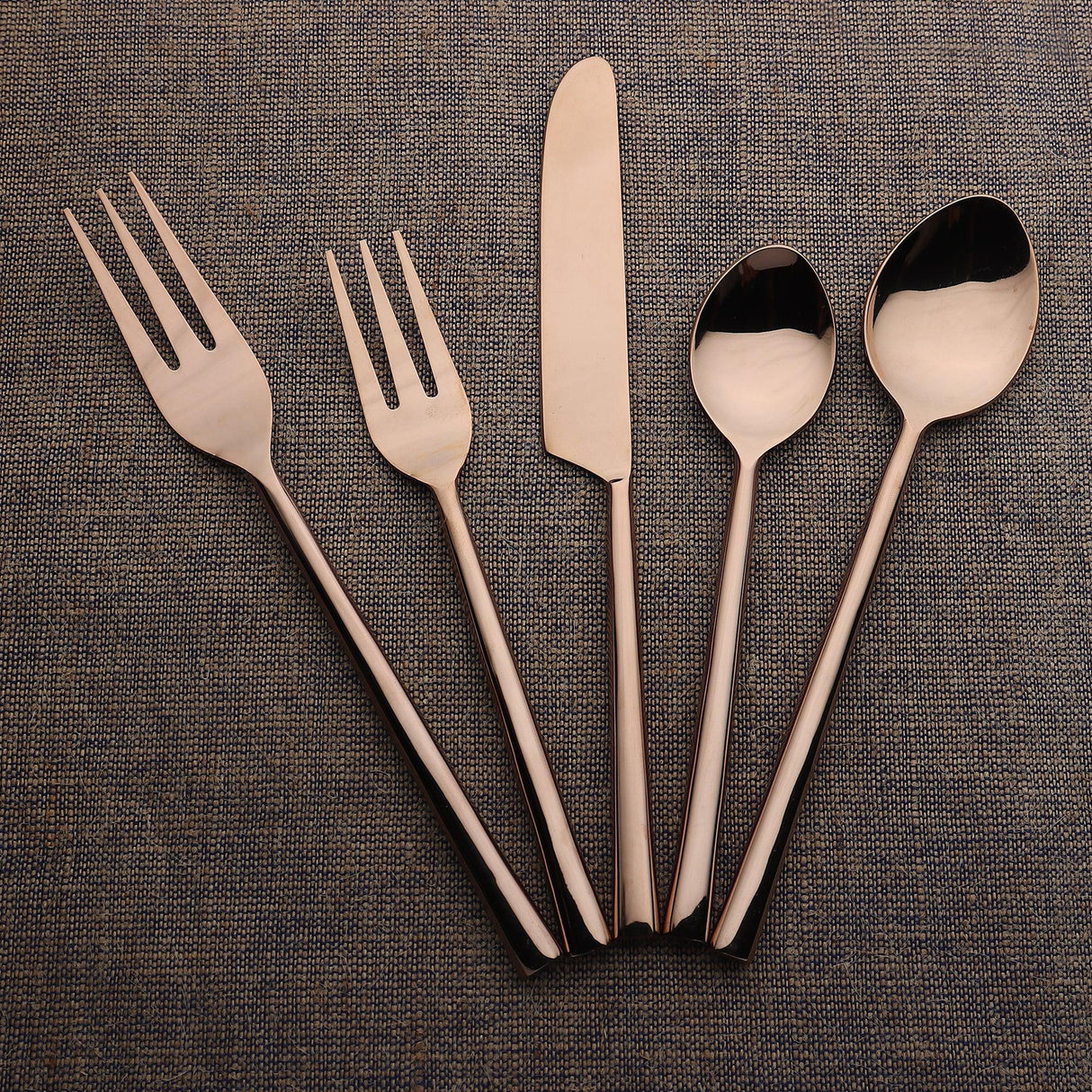 Sundance PVD 5 Pc. Flatware Set-flatware set-Parc Decor