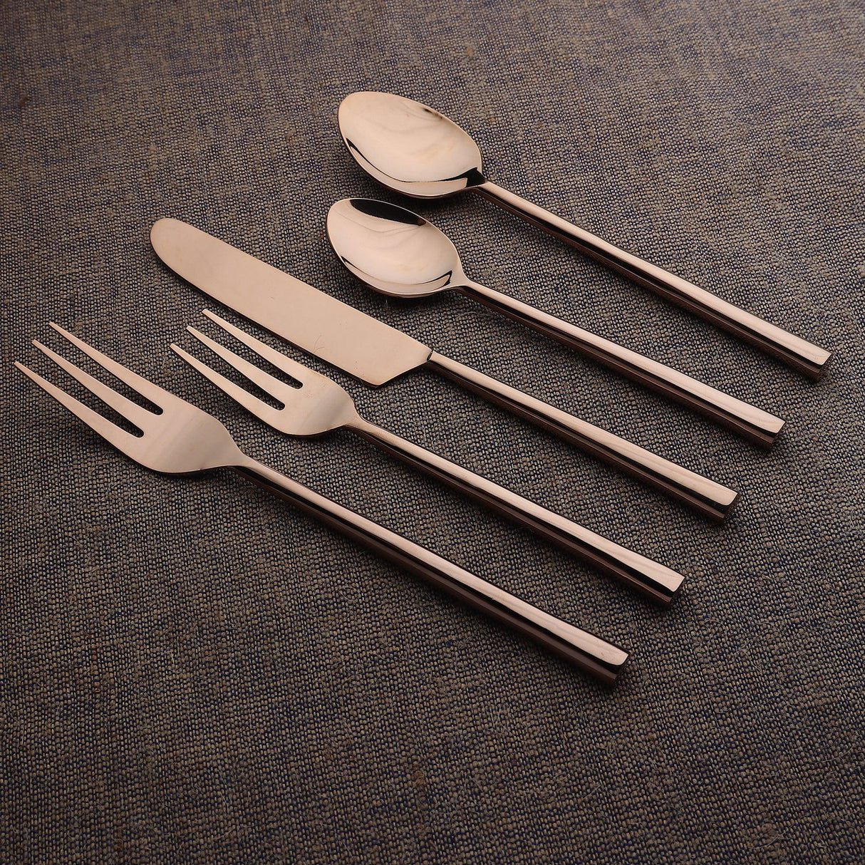 Sundance PVD 5 Pc. Flatware Set-flatware set-Parc Decor