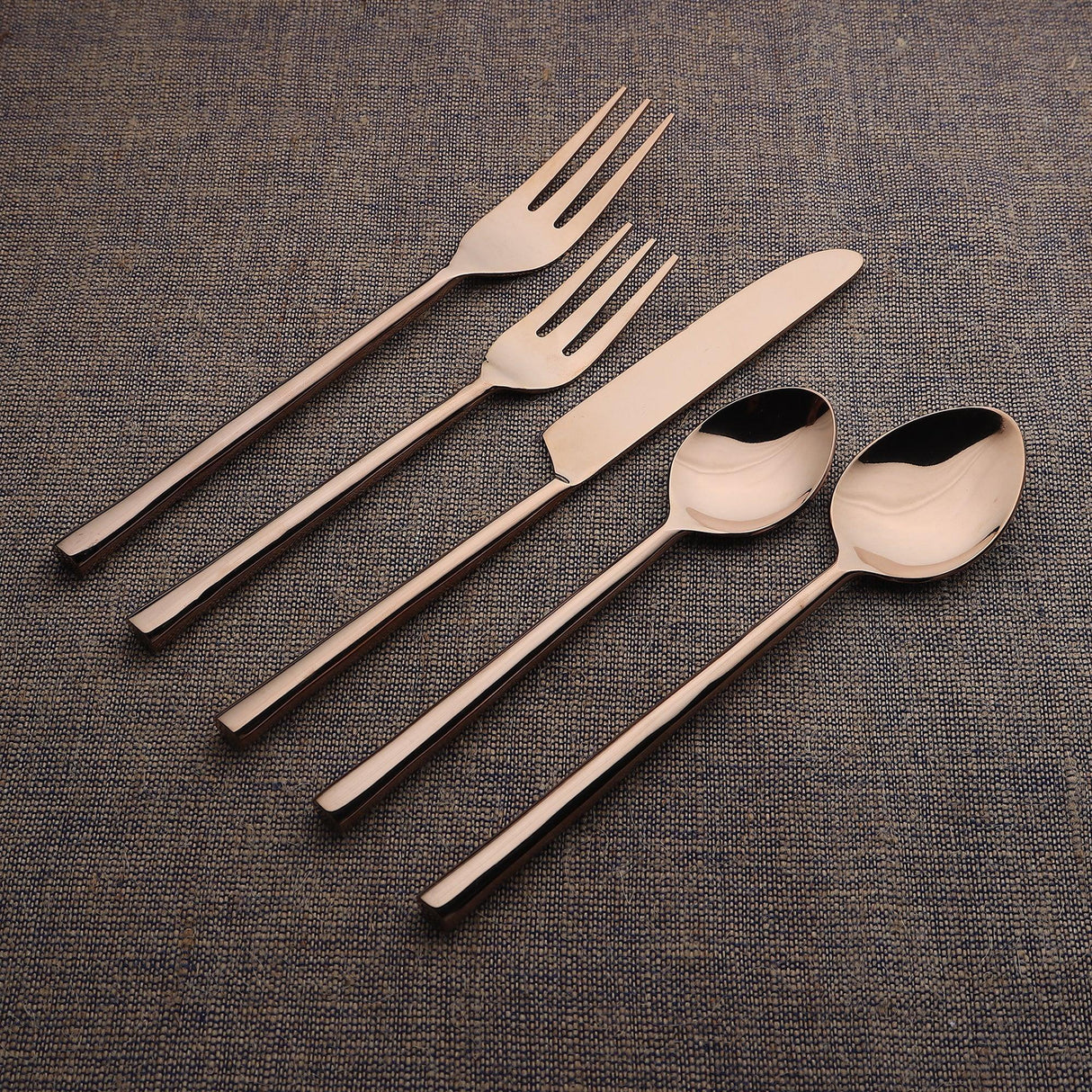 Sundance PVD 5 Pc. Flatware Set-flatware set-Parc Decor