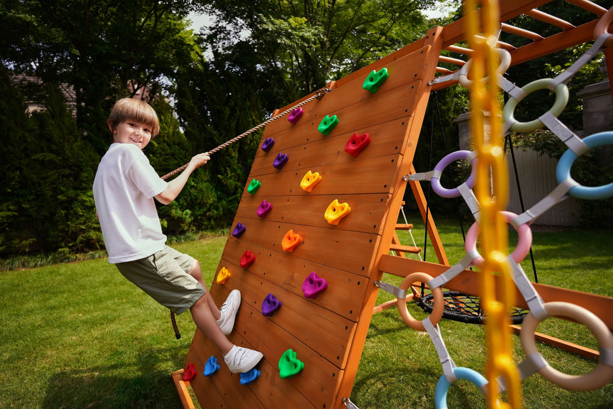 Sycamore Jumbo | Outdoor Sensory Swing Set & Jungle Gym