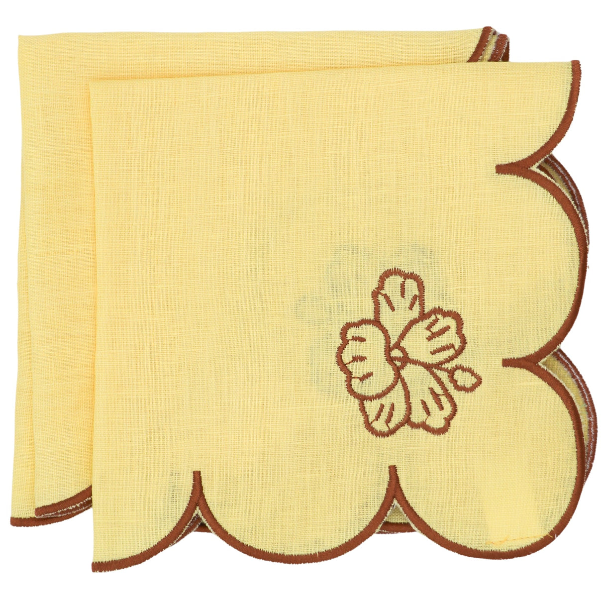 Tawny Marigold Napkin - Set of 4-Napkin-Parc Decor