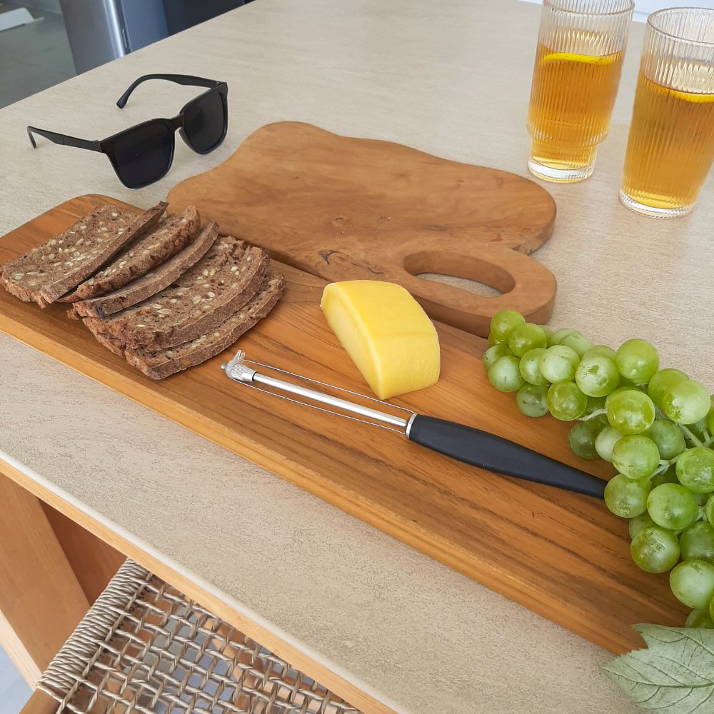 Teak Charcuterie/Cutting Board-Cutting Board-Parc Decor
