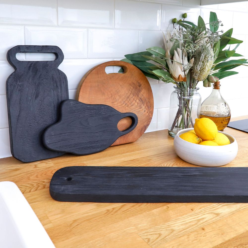 Teak Charcuterie/Cutting Board-Cutting Board-Parc Decor