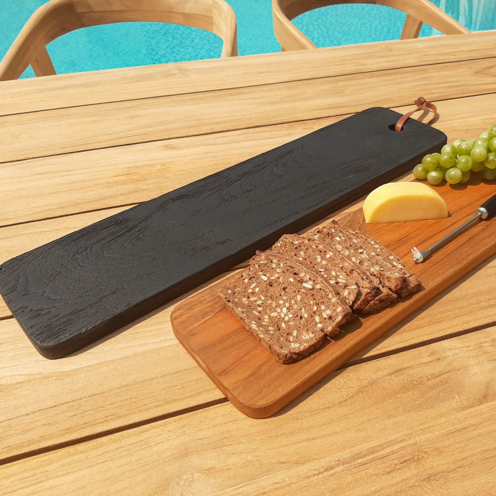 Teak Charcuterie/Cutting Board-Cutting Board-Parc Decor