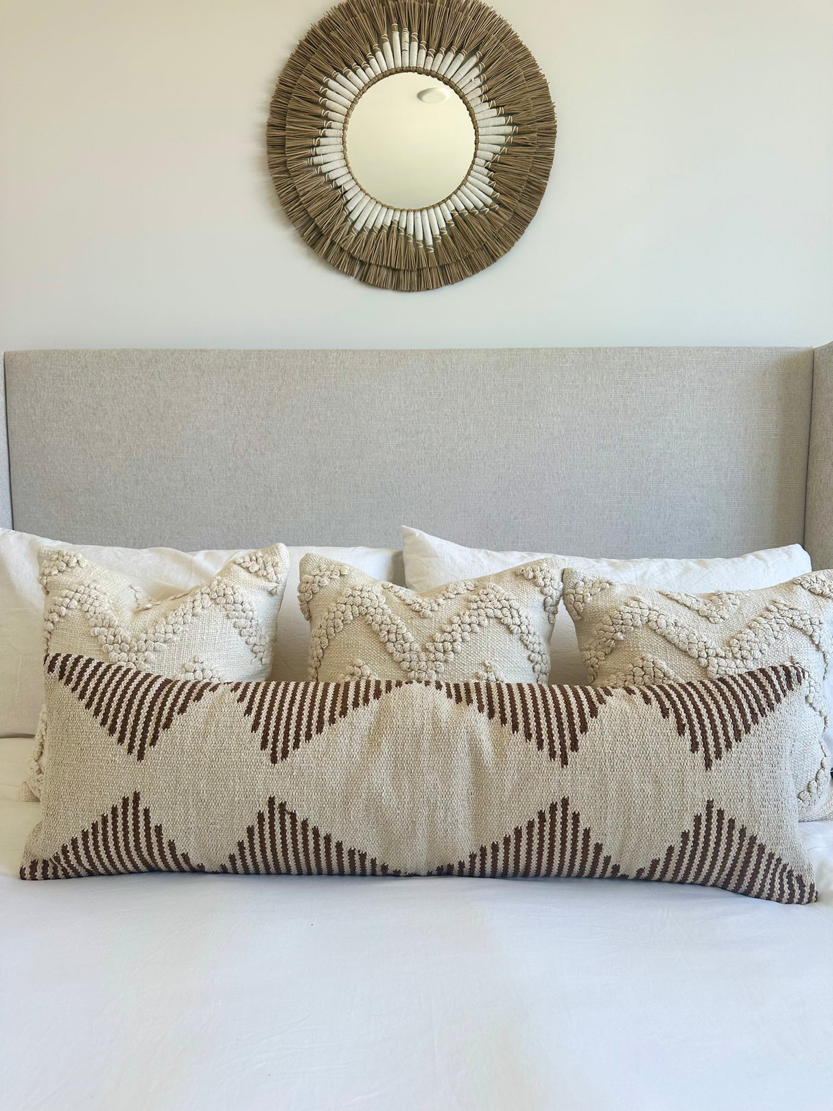 Tehran Oversized Lumbar Pillow Cover-Parc Decor