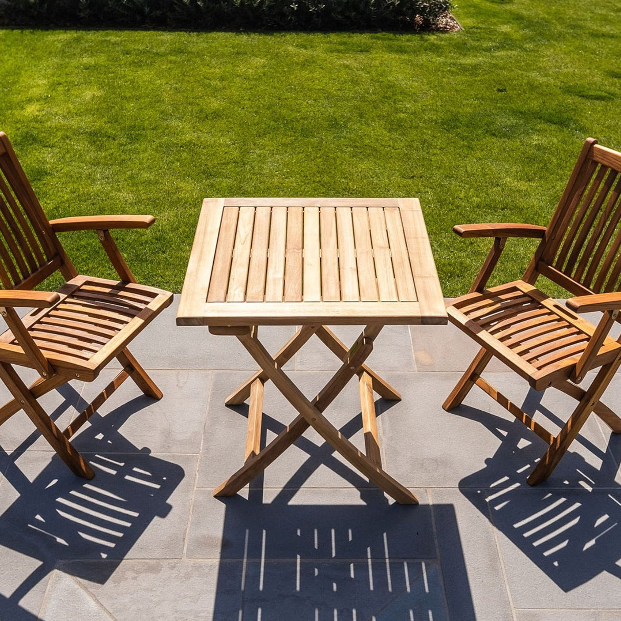 Telluride Teak Folding Patio – Balcony Table-Parc Decor