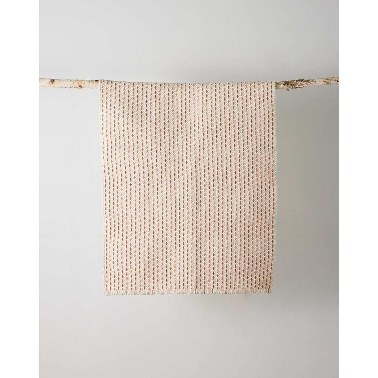 Terracotta Luxe Hand-Loomed Cotton Twill Mat