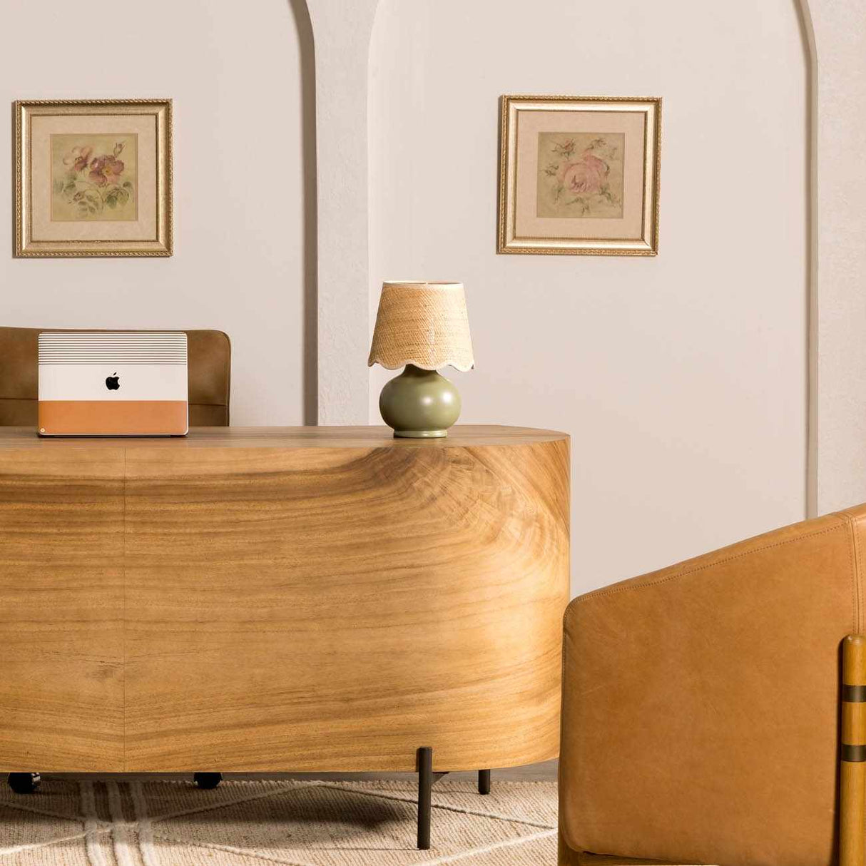 Theisseil Green Table Lamp-Lighting-Parc Decor