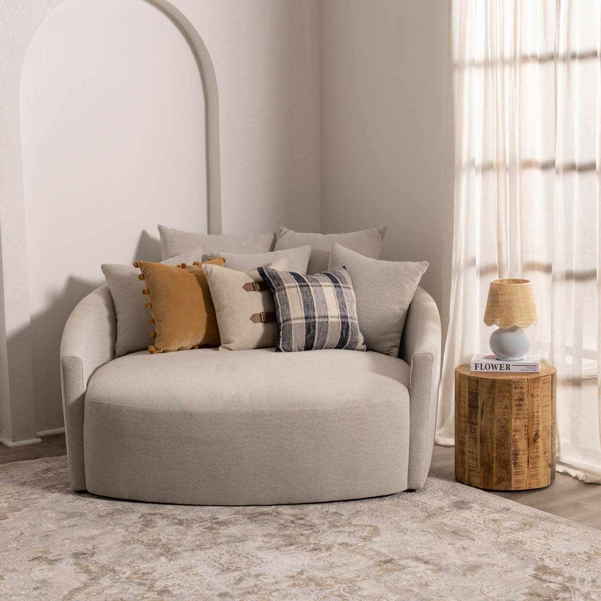 Theisseil Light Blue Table Lamp-Lighting-Parc Decor