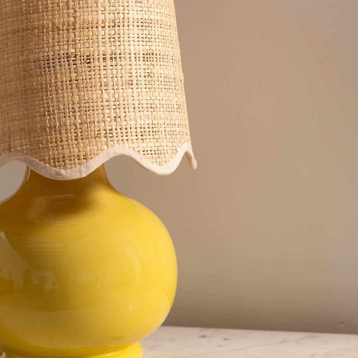 Theisseil Yellow Table Lamp-Lighting-Parc Decor