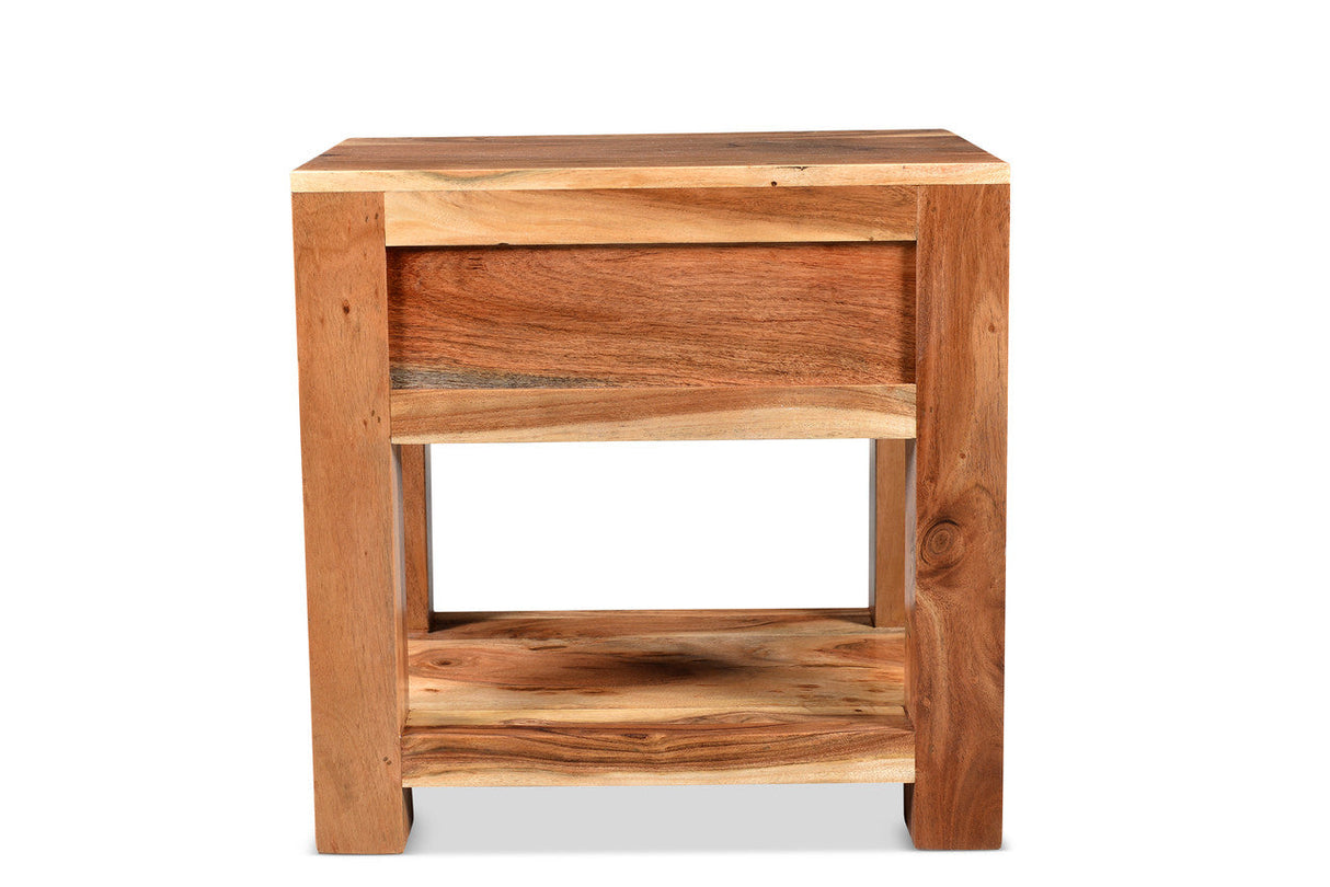 Timbergirl Ajmer Solid Wood Side table-End table-Parc Decor