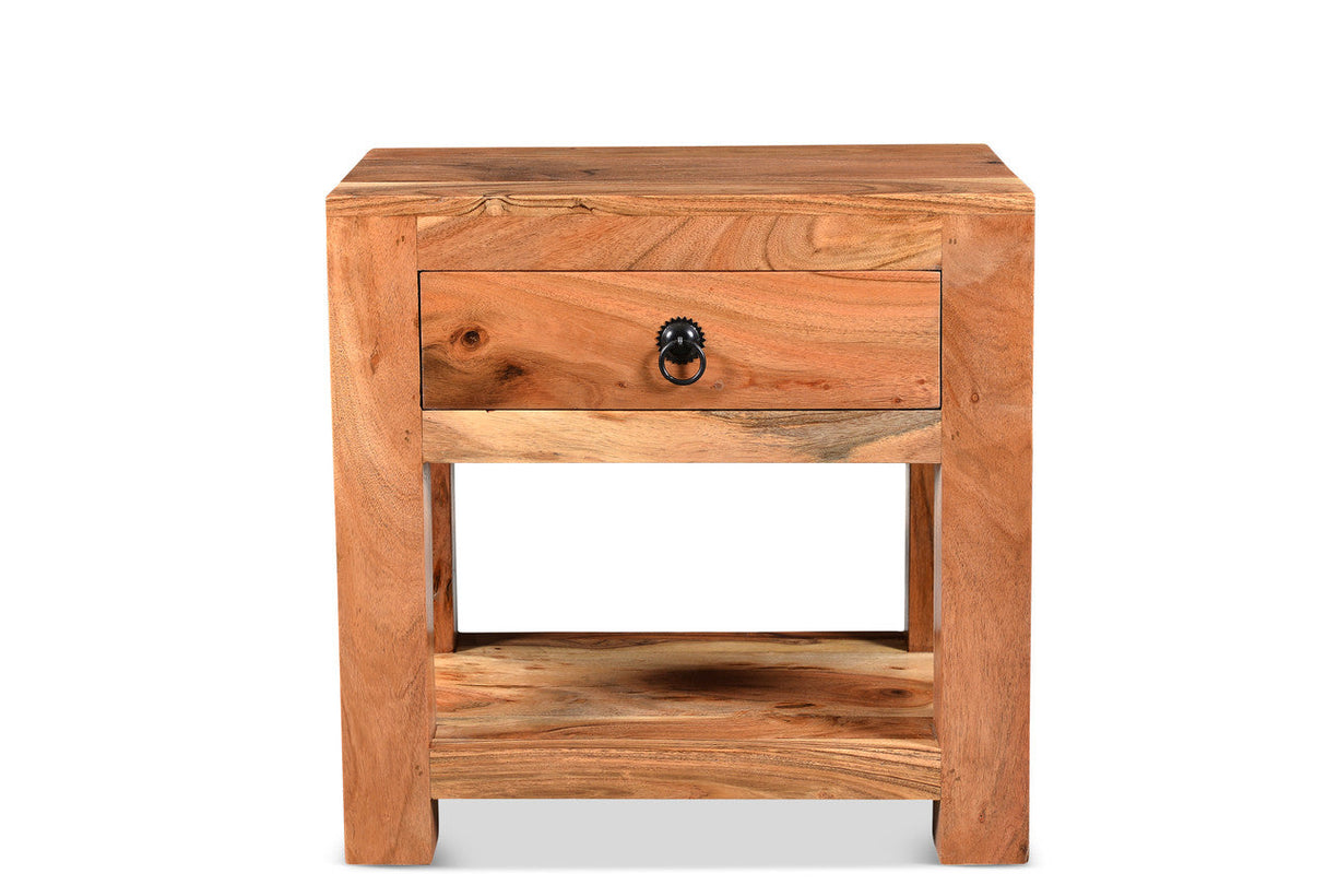 Timbergirl Ajmer Solid Wood Side table-End table-Parc Decor