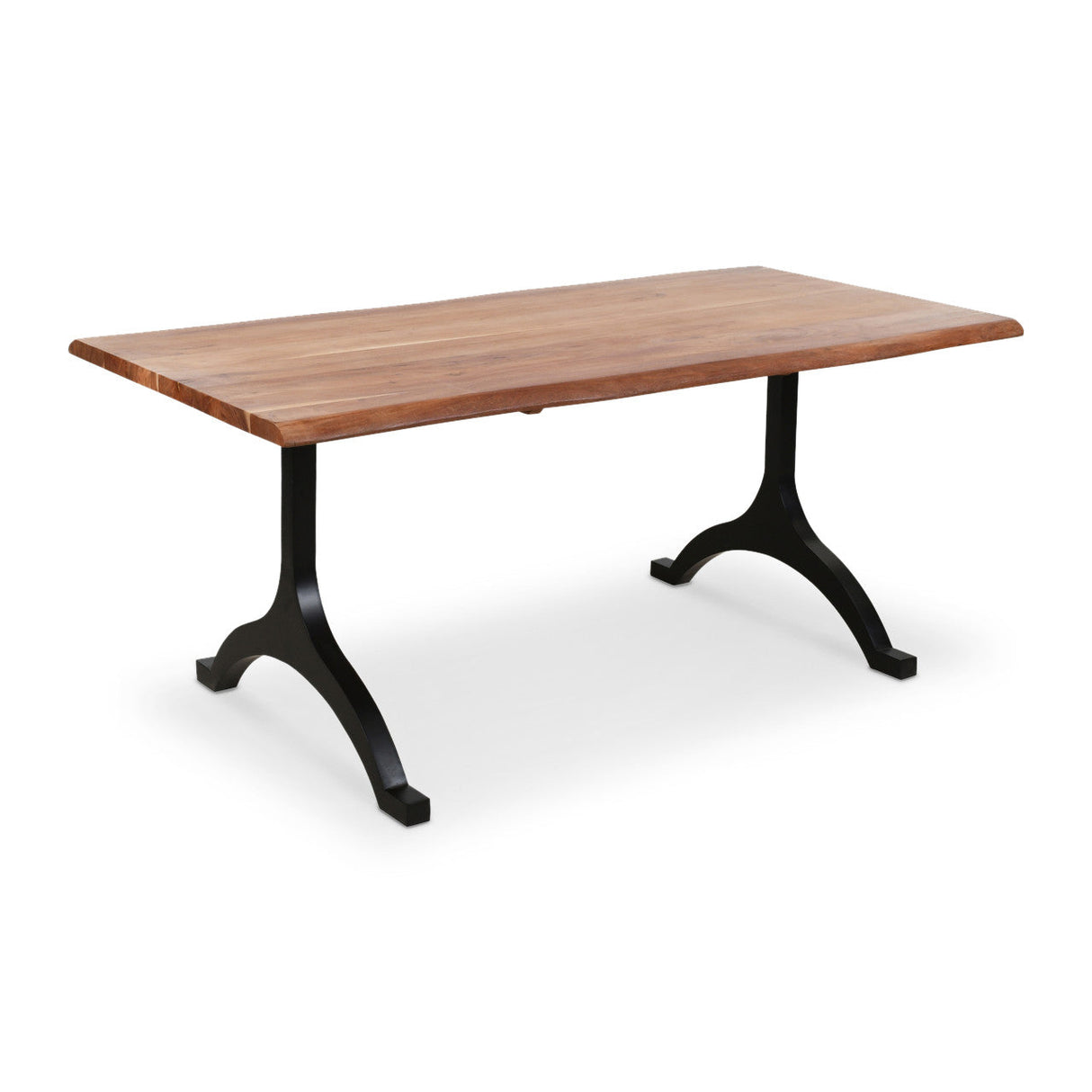 Timbergirl Phoebe Live edge Acacia Wood Dining Table 84"-Dining Table-Parc Decor