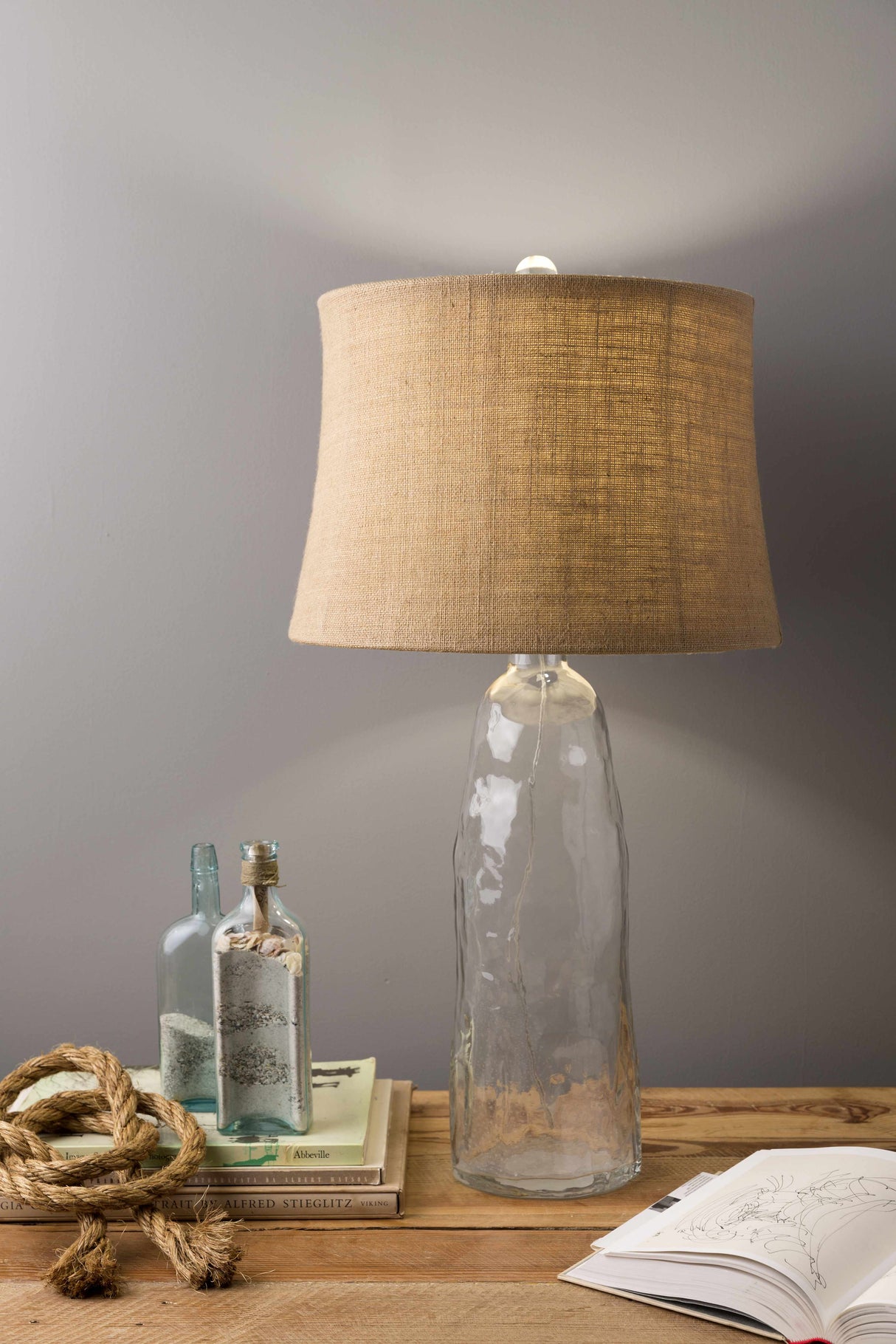 Tinoto Glass Table Lamp-Lighting-Parc Decor