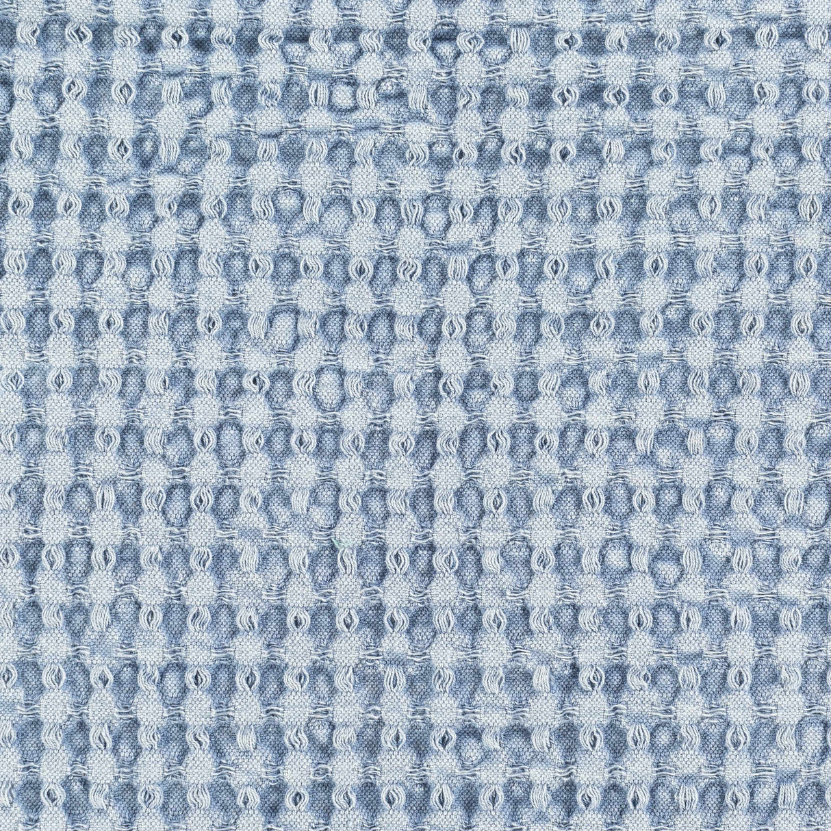 Toodyay Textured Light Blue Square Throw Pillow-Throw Pillows-Parc Decor