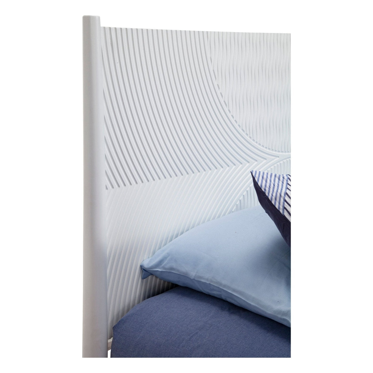 Tranquility Bed, White-Beds-Parc Decor