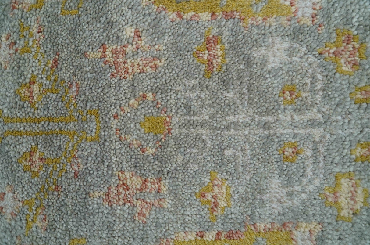 Tree of life Traditional Gray Hand Knotted 2X3 Wool Rug