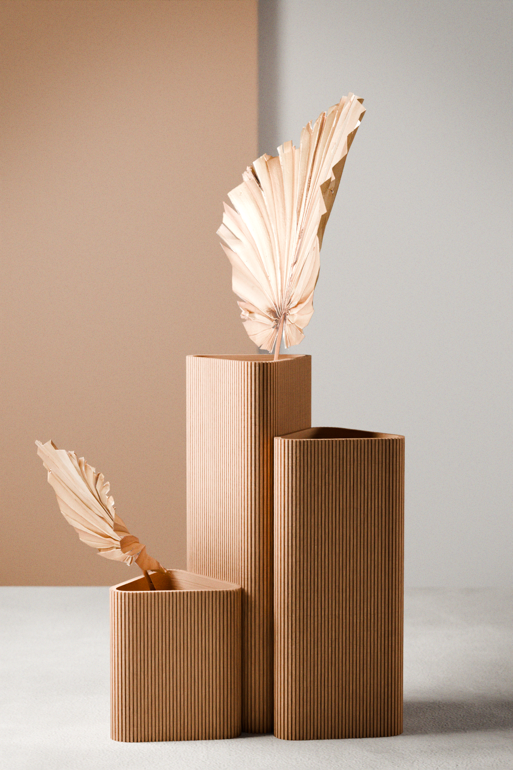 Triangle Vase-Vase-Parc Decor