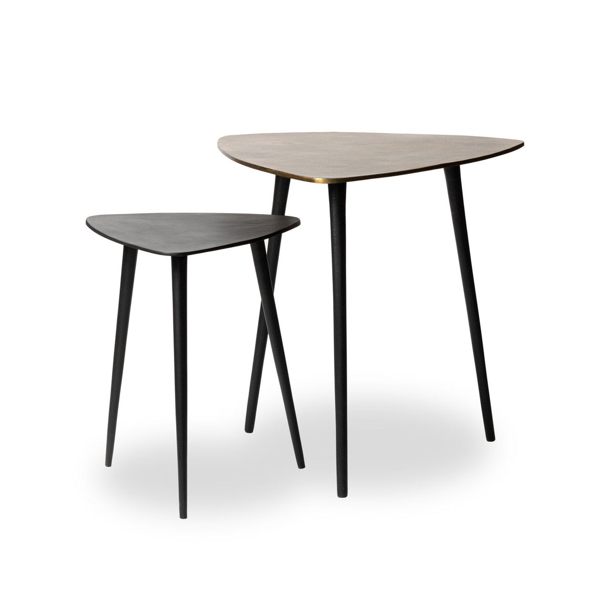 Trumpet Nesting End tables - Set of 2-End table-Parc Decor