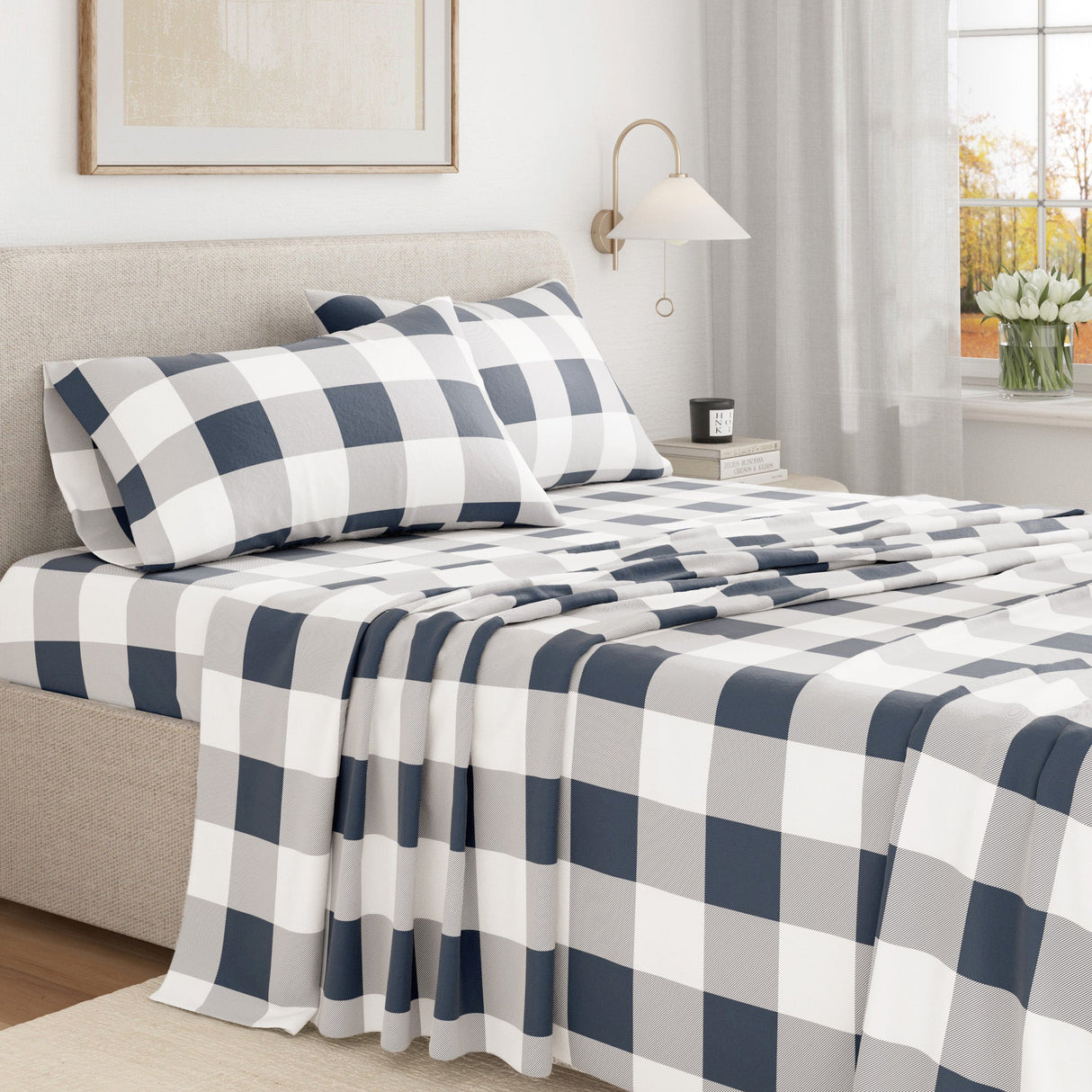 Turkish Cotton Flannel Sheet - Belle Collection