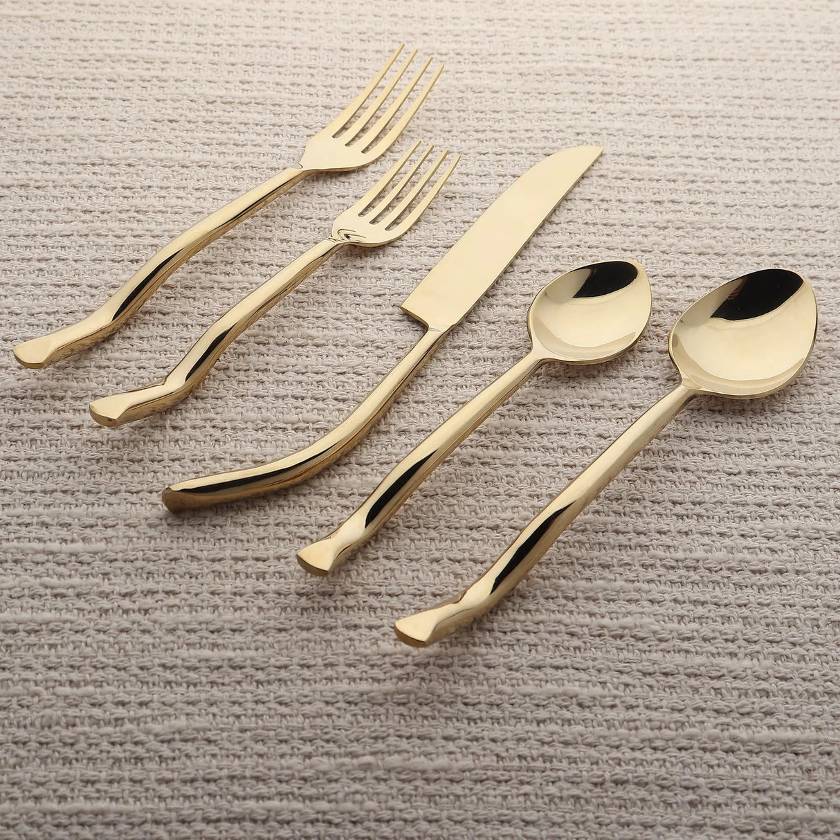 Twig PVD 5 Pc. Flatware Set-flatware set-Parc Decor