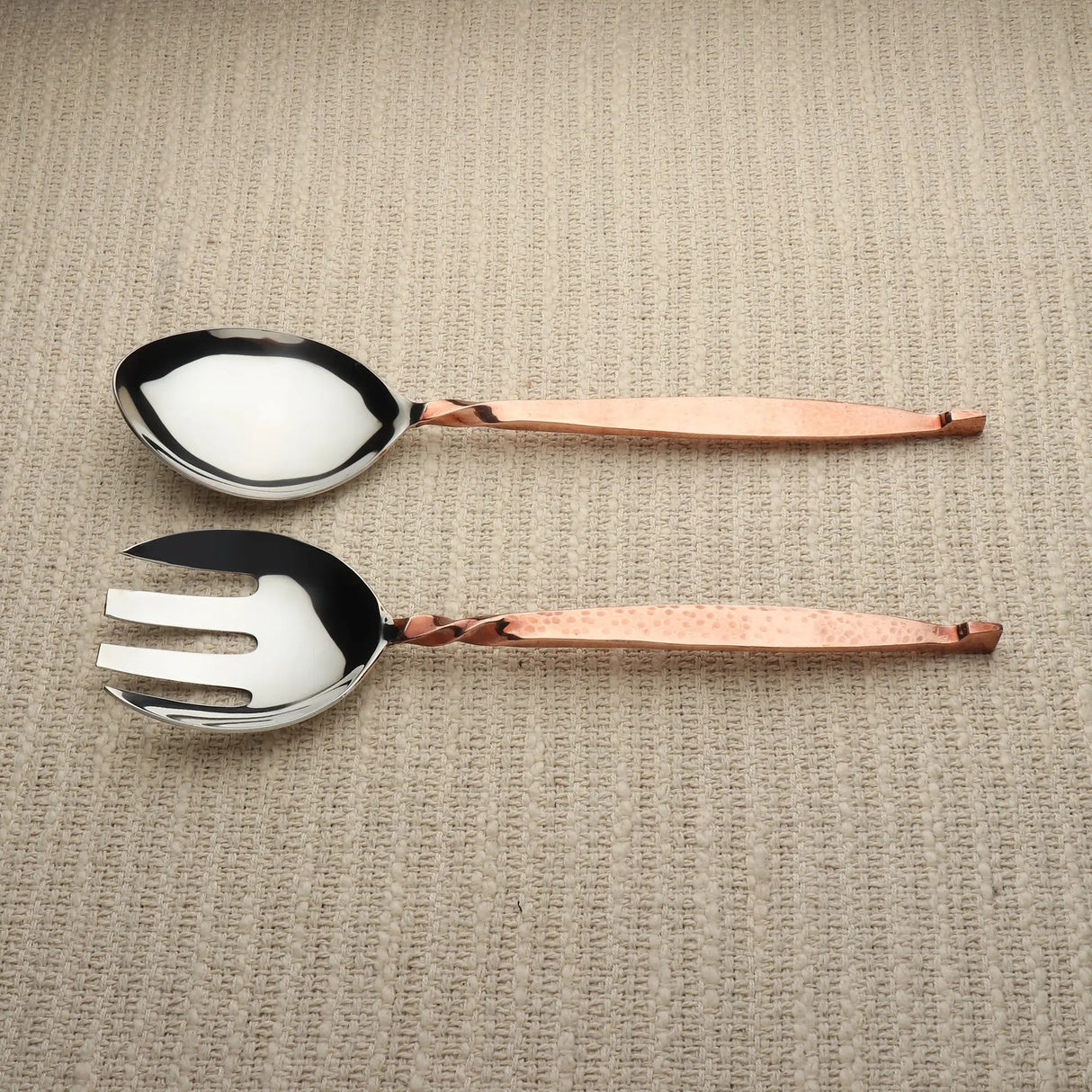 TWISTED URBAN SALAD SERVING 2 PC. SET-salad server-Parc Decor
