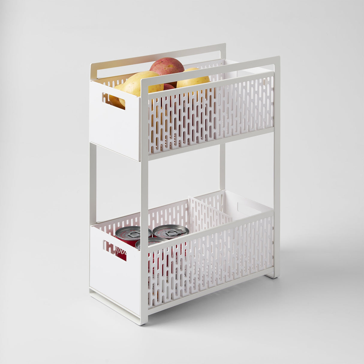 Two-Tier Cabinet Storage Basket-Baskets and Bins-Parc Decor