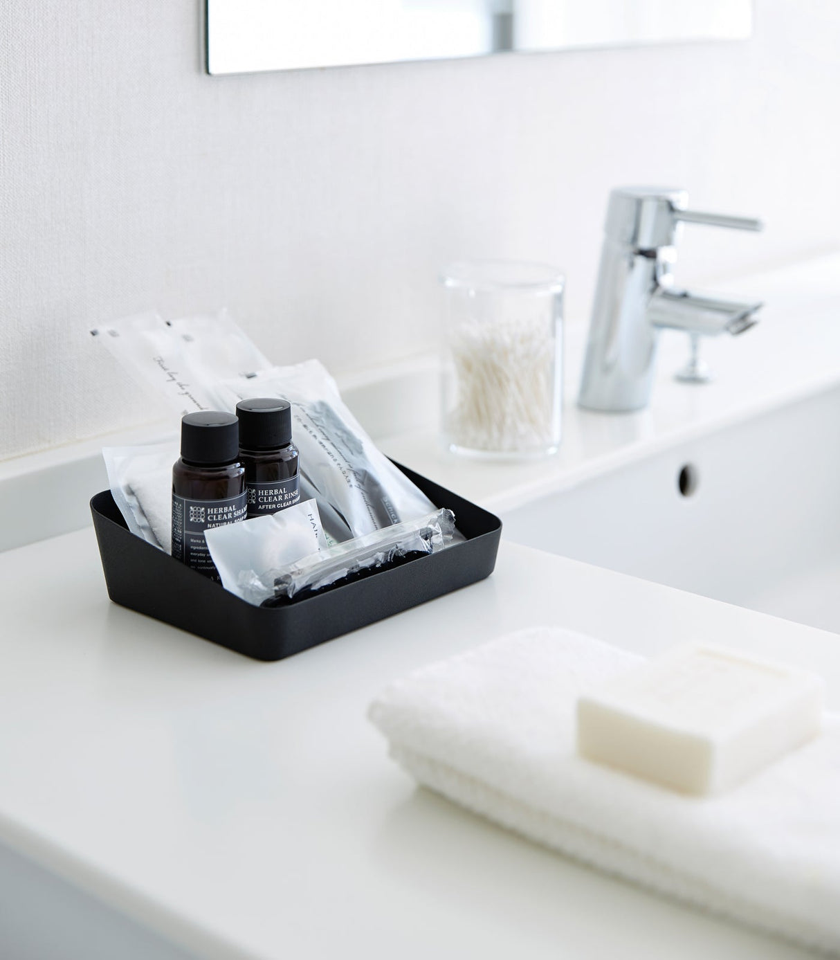 Vanity Tray - Angled - Small - Steel