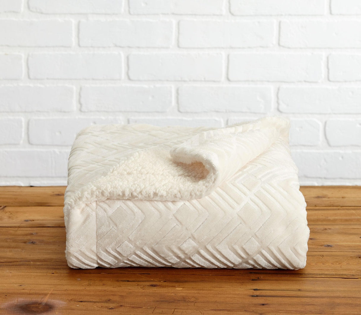 Velvet Plush Sherpa Luxury Bed Blanket - Cielo Collection-Blankets-Parc Decor