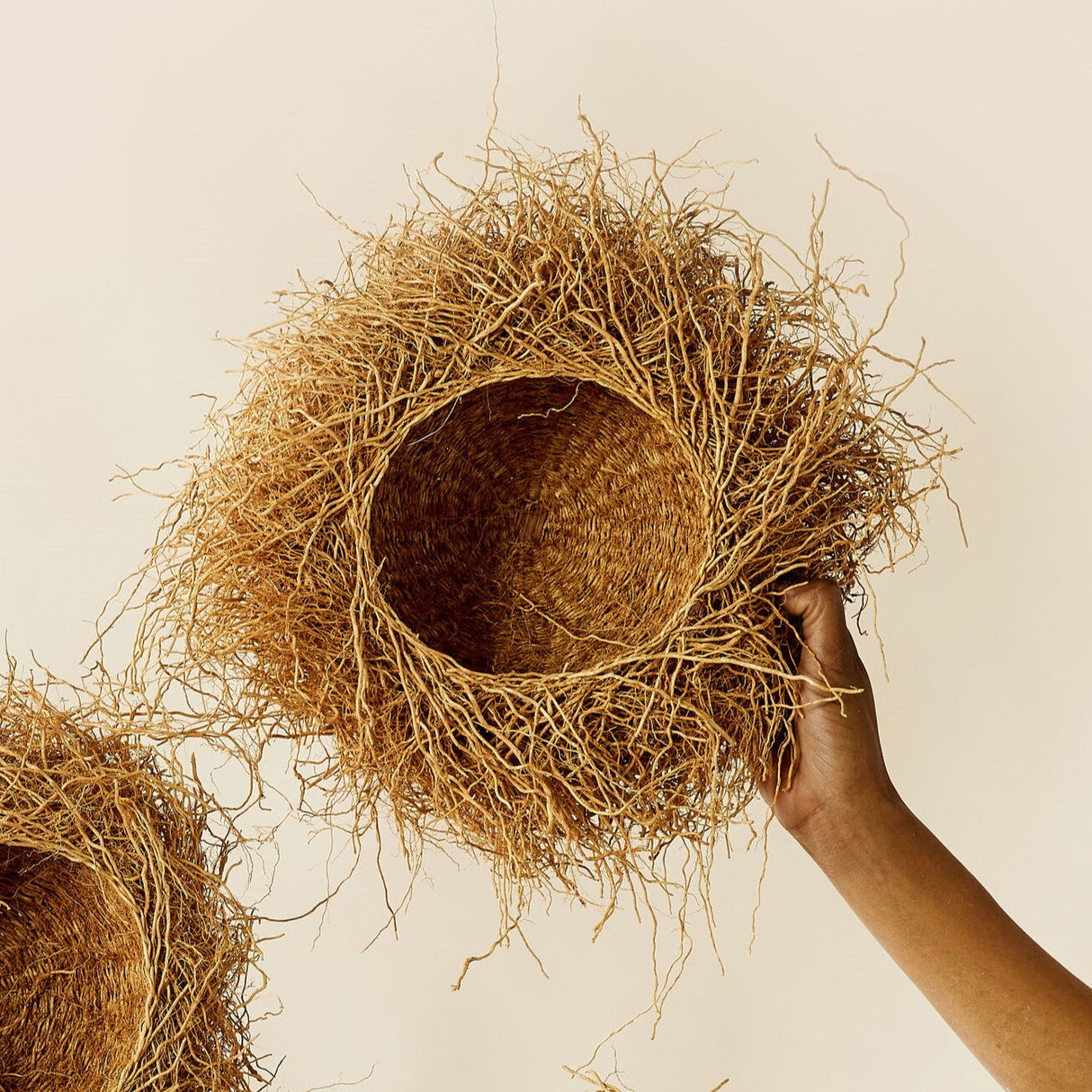 Vetiver Baskets-Baskets & Vessels-Parc Decor