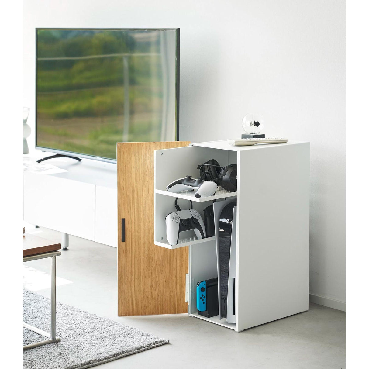 Video Game Storage Cabinet - Steel