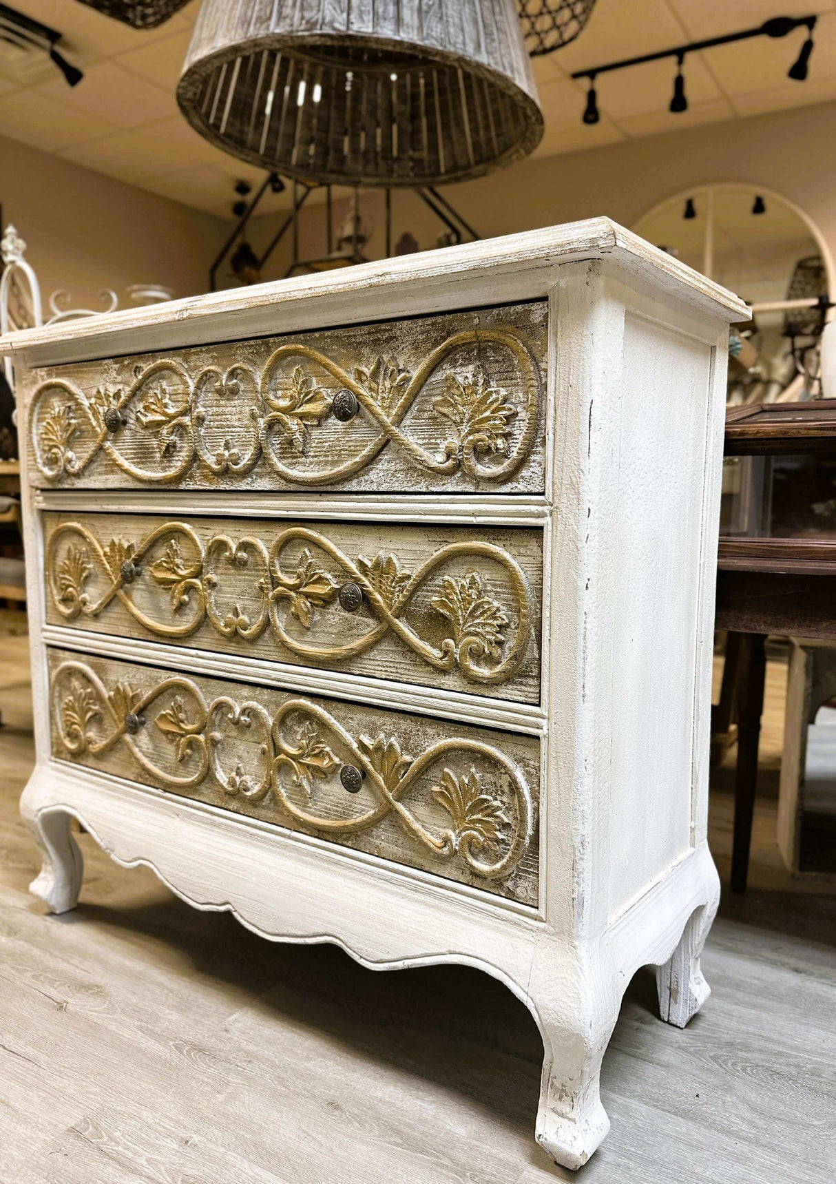 Vintage Dresser in French Provincial Style-Dresser-Parc Decor