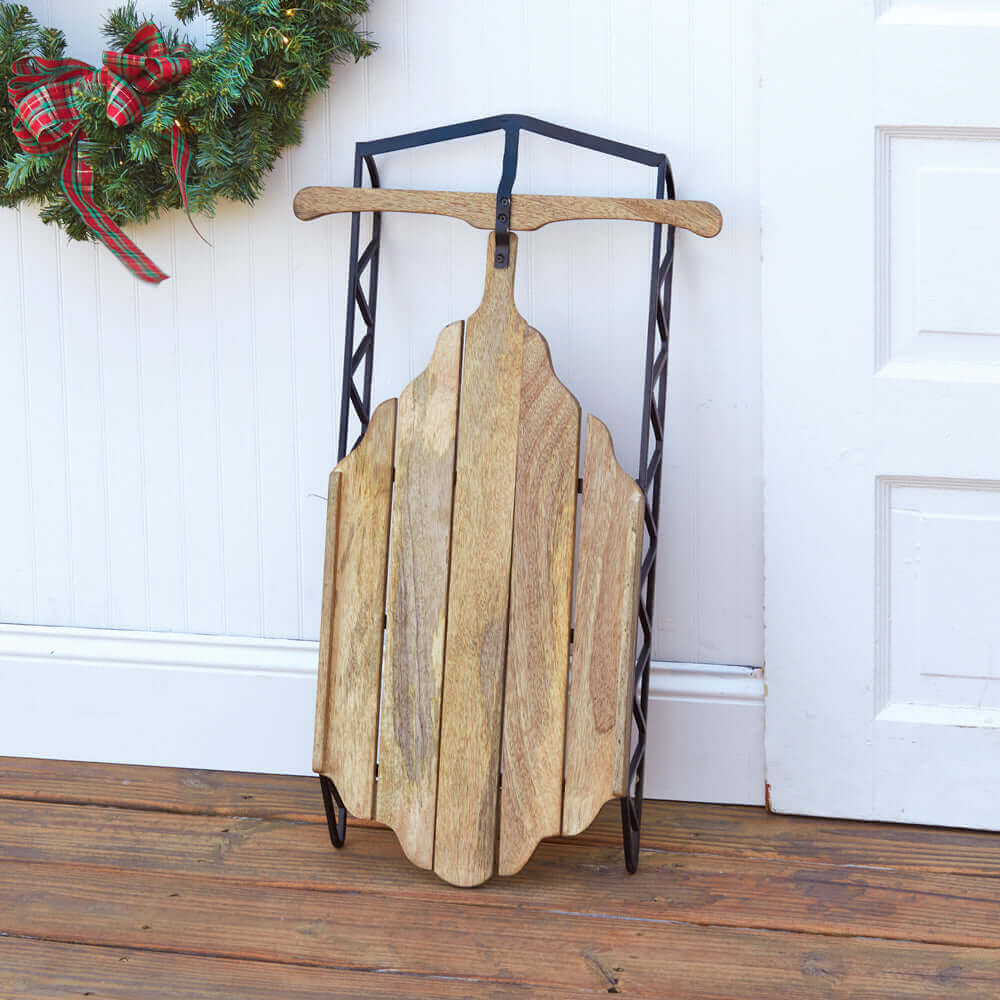 Vintage Inspired Christmas Sled-Home Decor-Parc Decor