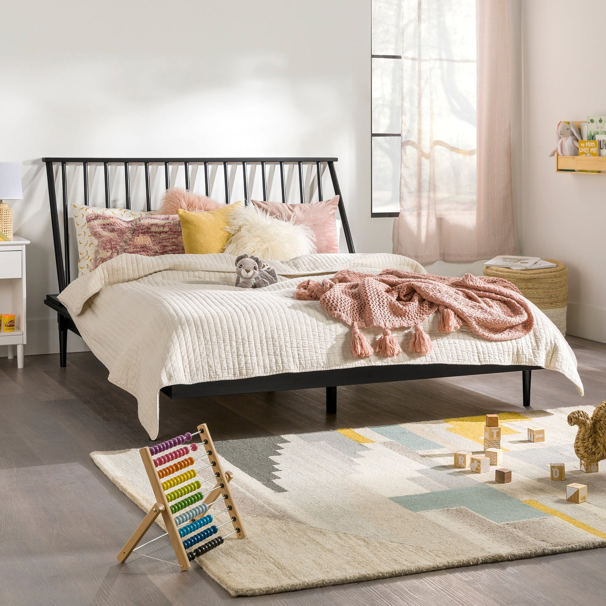 Walker Edison Spindle™ Wood Beds