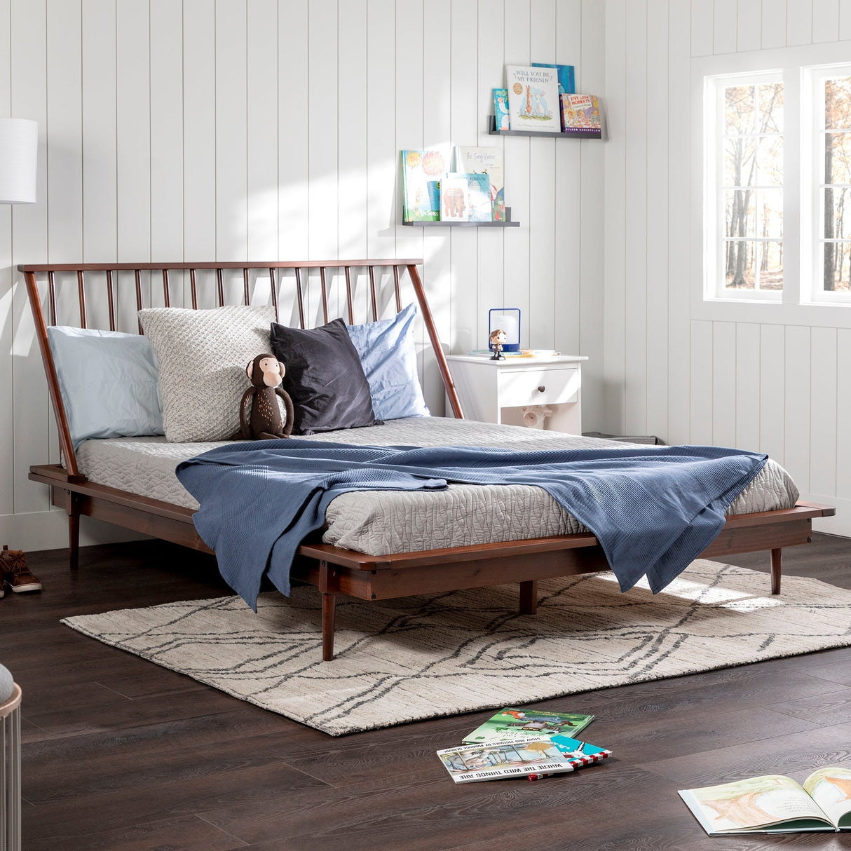 Walker Edison Spindle™ Wood Beds