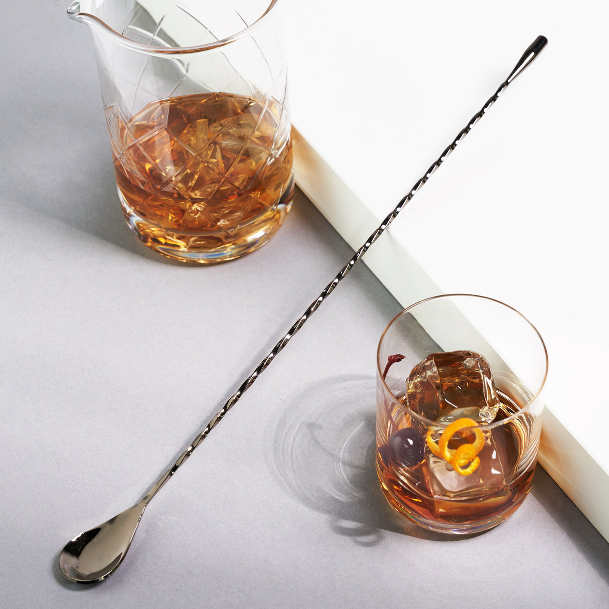 Warren 40 cm Weighted Bar Spoon-product_type::barspoon-Parc Decor