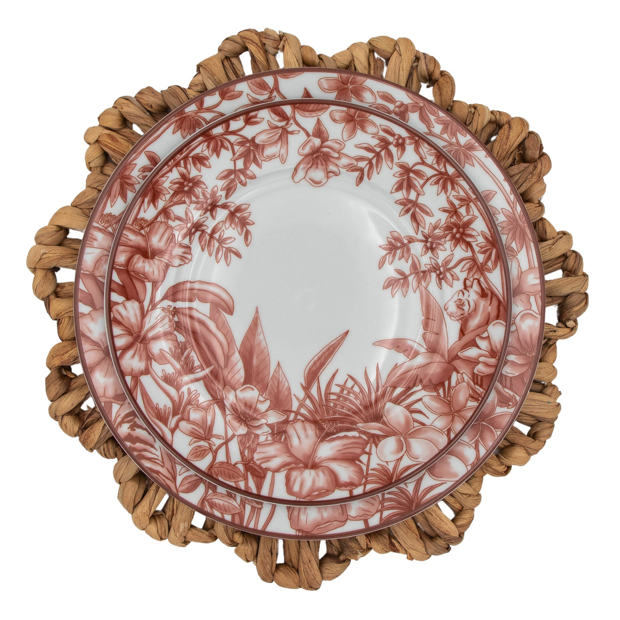 Water Hyacinth Placemat - Set of 4-Placemat-Parc Decor