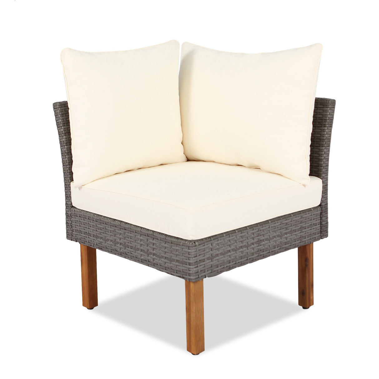 Wicker 9-Piece Patio Modular Sofa Set-Outdoor Furniture-Parc Decor