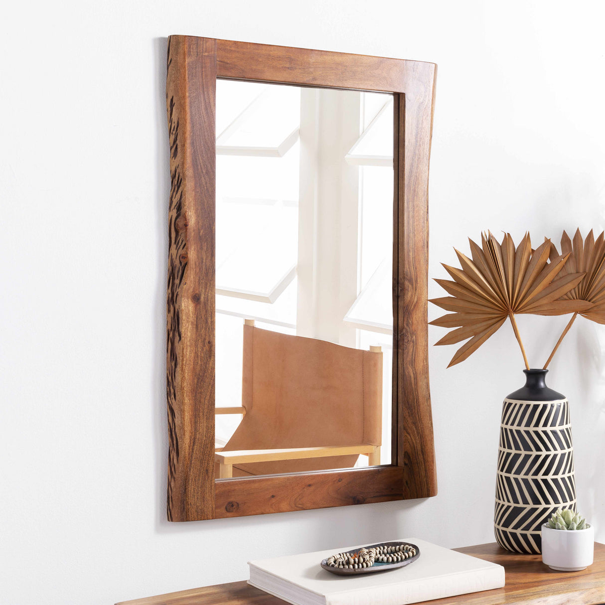 Williamsburg Wood Frame Mirror-Mirrors-Parc Decor