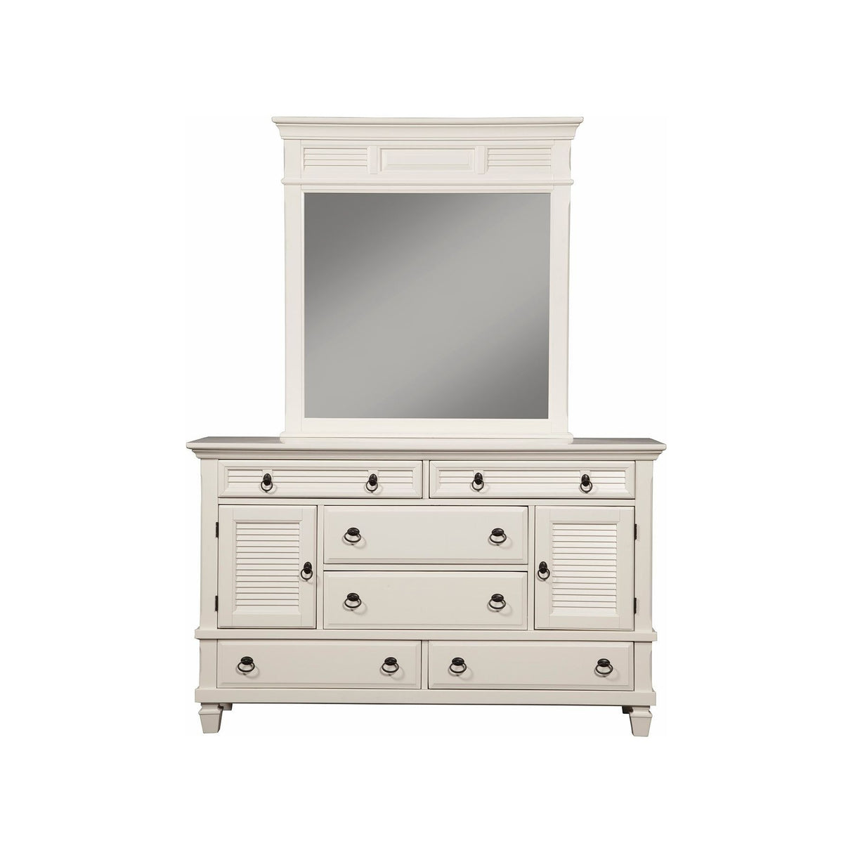 Winchester Dresser – White-Dresser & Chest-Parc Decor